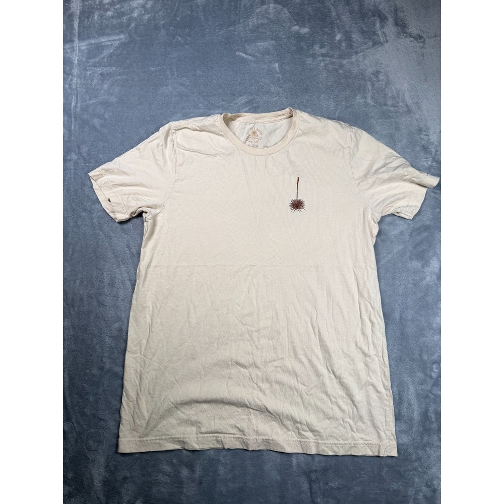 Desert Door Texas Sotol Wild Spirit Wild Places T Shirt Mens Large Beige Graphic